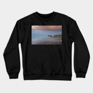 Rocks and sea breakers off the Frisian coast, Netherlands Crewneck Sweatshirt